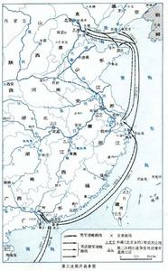 第二次鸦片战争路线图 第二次鸦片战争路线 第二次鸦片战争失败原因