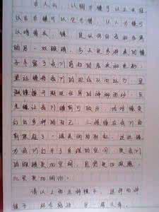 双眼看世界 2008年湖南中考满分作文：用双眼看世界作文1000字