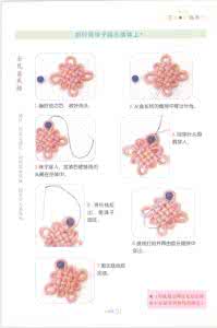 手工串珠中国结教程 中国结----串珠宝石篇