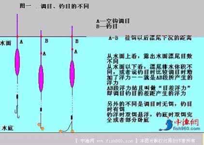 传统钓鱼立漂调漂方法 钓鱼调漂、看漂技巧