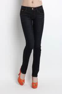 大学生紧身牛仔裤女裤 女裤原型及牛仔裤的版型设计