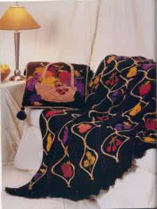 勾毯子好看的图案 好看毯子