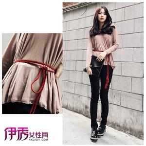 细腰带的系法图解 细腰带的12种时髦系法