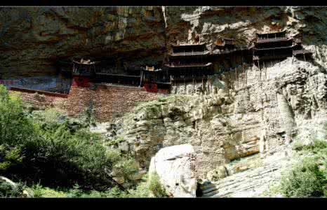 山西悬空寺 山西游记——--悬空寺