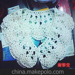 衣领钩针花边图解大全 教你钩漂亮衣领|钩针作品秀