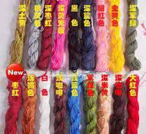 毛线手工编织沙发坐垫 DIY手工——10种用4根线编织的绳编