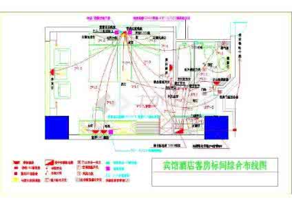 家装强电布线图 強電與弱點佈線工藝--貴陽元度家居匯