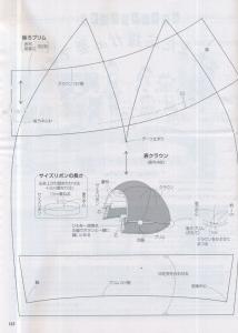 布艺帽子裁剪制作方法 布艺手工----冬日有檐帽纸样裁剪