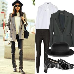 白衬衣内搭 白衬衣的9种时尚搭法，着装没烦恼！