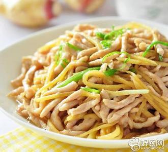 东北姜丝肉的做法 姜丝肉的做法