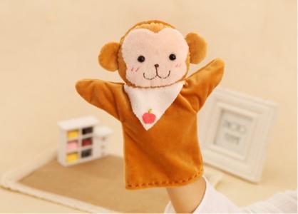 猴宝宝手足印祝福语 ?帅气猴宝手偶?可爱着呢～