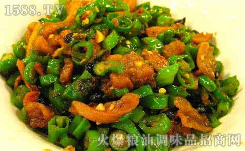 豆豉辣椒圈的做法 豆豉辣椒的做法