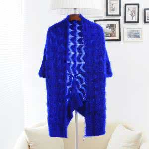 针织小披肩 不规则针织披肩