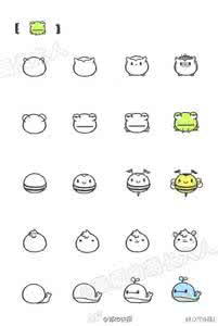 用圆画出美丽的小动物 如何用一个圆画出各种小动物！新技能get√