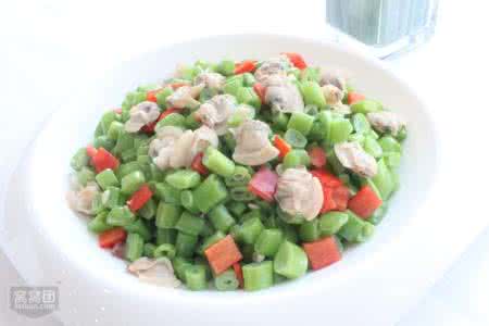 四季豆炒肉的做法 蚬肉四季豆