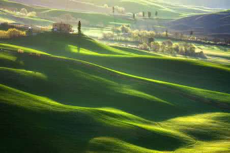 意大利托斯卡纳 绿野仙境－－意大利托斯卡纳 －－（高清图）