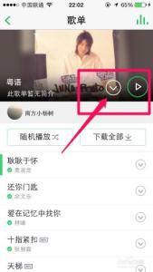 ipod怎么设置歌单 手机QQ音乐歌单自动下载怎么设置？