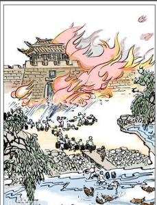 楚国亡猿 亡猿灾木的意思解析？