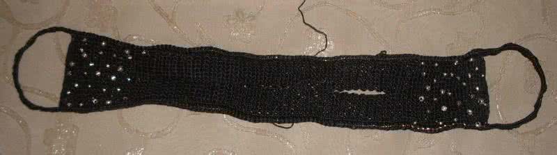 钩针花发夹 【钩针发夹】O型麻花发夹