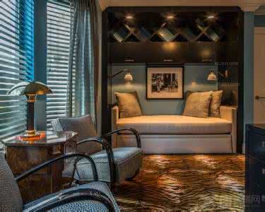 宜家书房样板间 简约有趣的儿童书房样板间_生动形象的书房设计