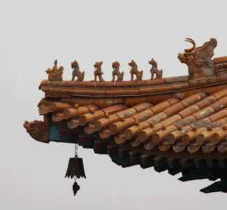 屋顶小兽 古人为什么要在屋顶上放这些小兽? 惊天秘密！