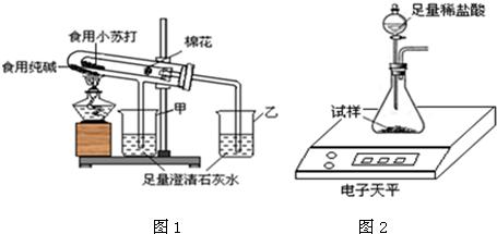 食用小苏打粉的作用 食用小苏打粉 某兴趣小组对食用纯碱和食用小苏打两种粉末进行以下探究。［查阅资料］［实验探究］（1）探究两者水溶液酸