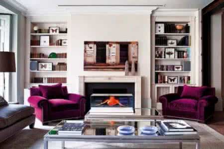 客厅书房一体效果图 客厅书房一体效果图 时尚家居装修效果图 客厅书房融为一体的设计赏析