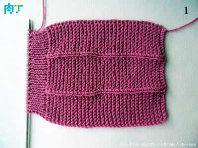 棒针编织地板袜 棒针编织家居地板袜 棒针编织----简单一片式地板鞋教程