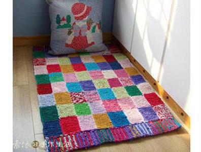 旧衣服做地毯 旧衣服做成的超漂亮地毯