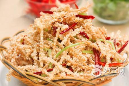 干煸土豆丝的做法 香麻藕丝