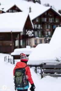 铁力士雪山和少女峰 少女峰的雪，冬天的记忆