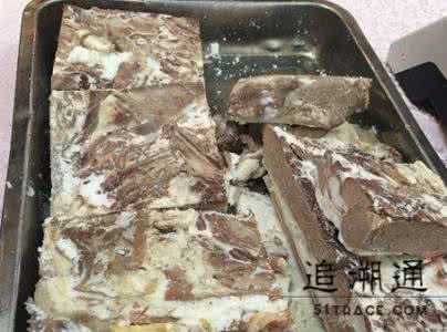 羊肉糕 羊肉糕竟为“僵尸肉”加明胶制成