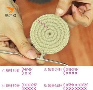 手把手教钩针宝宝开 怎样钩东西?手把手教你钩针编织可爱纸杯毛线杯套