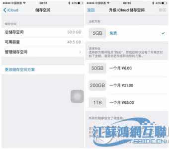 icloud 的费用是多少 icloud空间的费用是多少钱