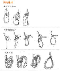 水手结的打法图解 各种水手结的打法（图解）