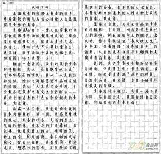 感动类中考满分作文 景德镇市中考满分作文-感动的心 1675字 投稿：吴荇荈