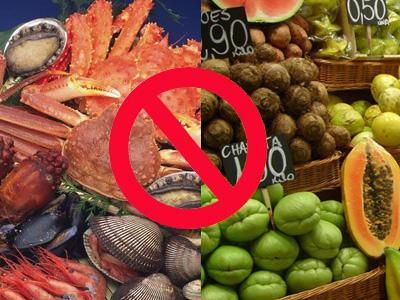 毁容食物 六种“毁容”食物搭配