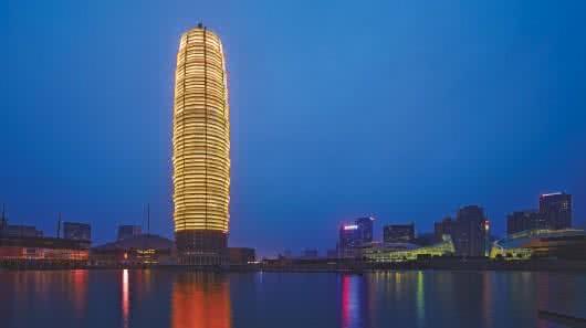 郑州绿洲中心大厦 郑州最高的建筑——绿洲中心