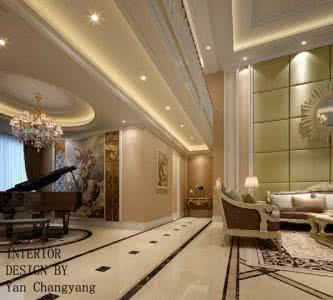 复式公寓户型图 简欧复式公寓