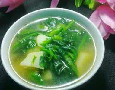菠菜豆腐汤的做法 菠菜豆腐汤的做法 菠菜豆腐汤