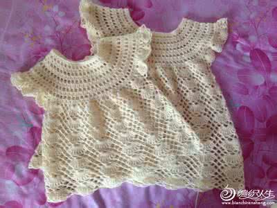 女童毛衣钩针编织外套 女童毛衣 3-4岁女童钩针小外套钩法图解