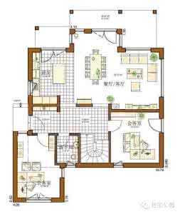 乡村住宅设计效果图 3套德国乡村住宅户型（平面 装修效果图），适合我国农村吗？