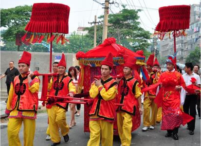 迎亲中的七大习俗、三大禁忌