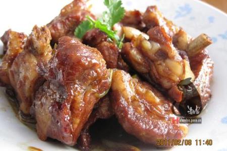 红烧排骨 不用一滴油的健康荤菜 红烧排骨