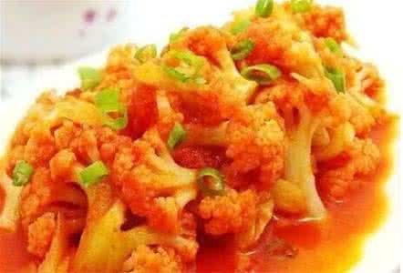 西红柿炒花菜怎么做 西红柿炒花菜