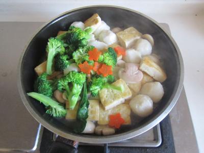 口蘑豆腐 烩口蘑豆腐的做法