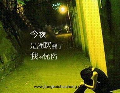 忧伤的情感美文 今夜是谁唤醒了我的忧伤【情感美文】