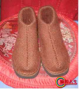 毛线鞋子编织视频教程 【鞋子教程】毛线编织的平口鞋（详细教程）