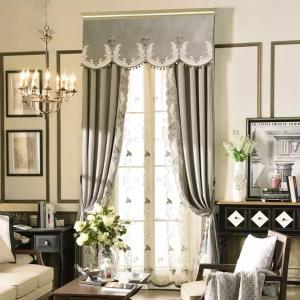 风景画卷帘窗帘效果图 窗帘没选对，风景少一半