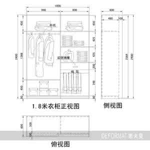 衣柜的标准尺寸 衣柜的标准尺寸 如何选择衣柜尺寸 ?